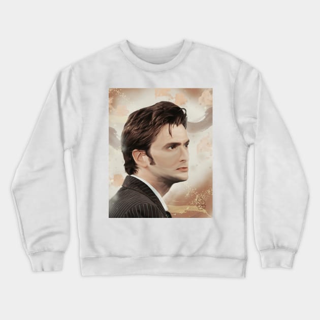 Doctor Who. Tenth Doctor. Crewneck Sweatshirt by stacyabrightart